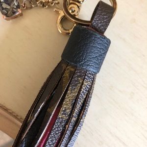 keychain authentic vintage LV bag handmade